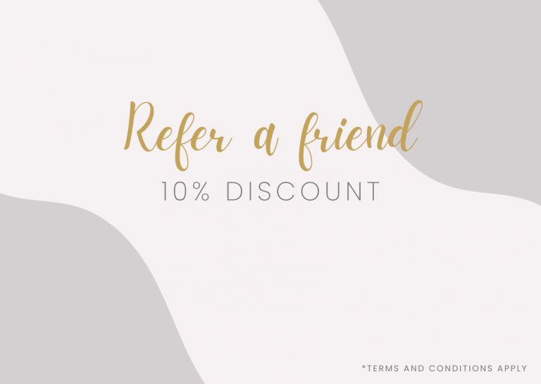 Refer a friend discount