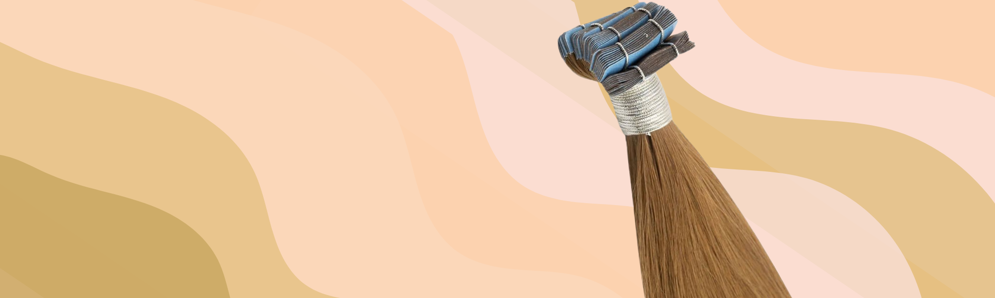 Tape hair extensions by The Lux Hair Extensions