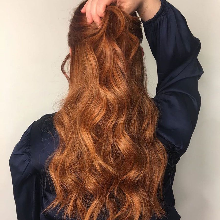 Hair extension result